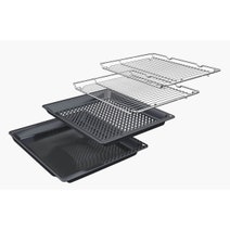 Bosch 60cm Pyrolytic Built-in Oven with Steam Function Black HRG572EB3A hero image