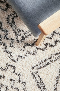 Rug Culture Casablanca Larger Natural & Charcoal Rug 290X200CM - CBA-FEZ-NAT-290X200 hero image