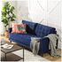 Zinus 3 Seater Sofa Mid-Century Velvet Couch Benton - Navy Blue AU-USSBTF-3NV image NaN
