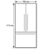 Fisher & Paykel Series 7 487L French Door Refrigerator Stainless Steel RF522ADX5 image NaN