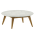 Reddie Vinny Round Coffee Table Carrara Marble Top image NaN