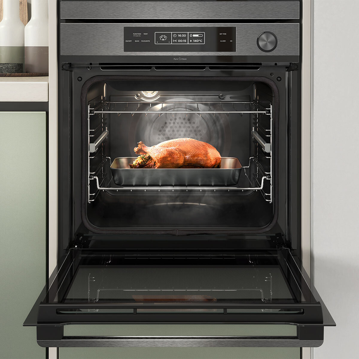 Westinghouse 60cm Electric Built In Steam Assist Oven WVEP618DSC Appliances Online