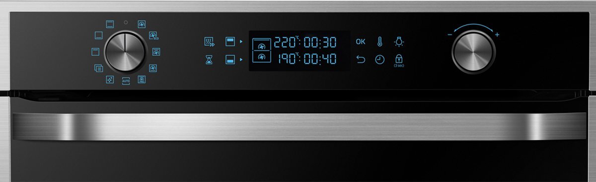 Samsung NV75J5540RS Dual Electric Wall Oven hero image