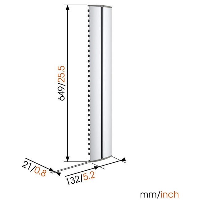 Simple Cable Column Vogel's CABLE10M 64cm Universal Cable Column System | Appliances Online