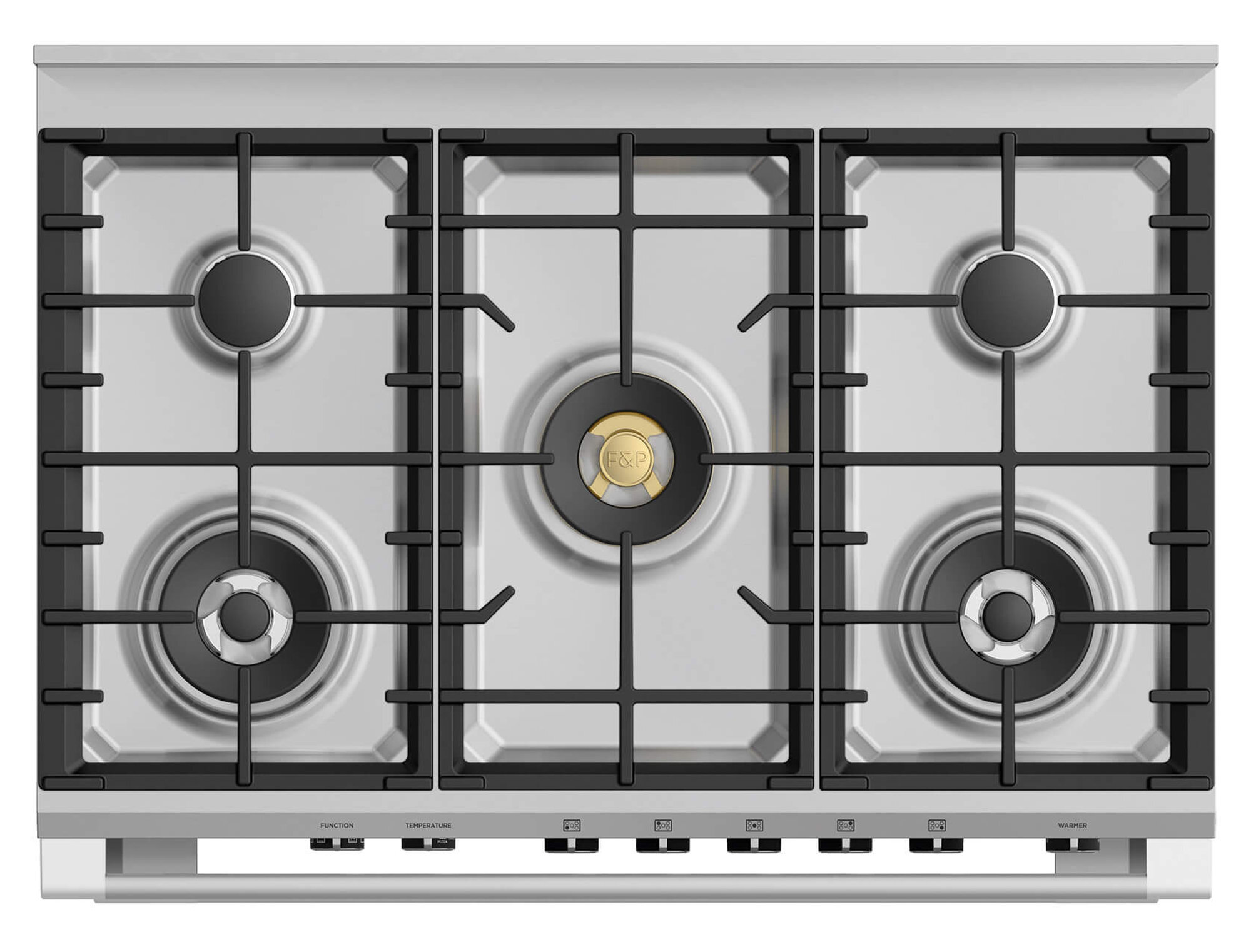 Fisher & Paykel Series 9 90cm Classic Style Freestanding Dual Fuel Pyrolytic Cooker Black OR90SCG6B1 hero image