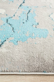 Rug Culture Metro Large Blue Rug 290X200CM - MET-601-BLU-290X200 hero image