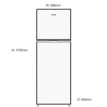 Westinghouse 370L Top Mount Fridge WTB3700AG hero image
