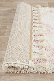 Rug Culture Saffron Large Pink Rug 400X80CM - SAF-33-PNK-400X80 hero image