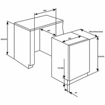 Artusi 135L Fully Integrated Bar Fridge AINT119NF hero image