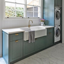 Turner Hastings Patri 100 X 47 Fireclay Double Bowl Butler Sink PA100FS hero image