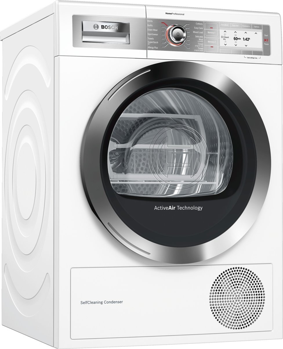 Bosch WAY32891AUWTY877W0AU HomeProfessional Laundry Package