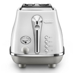 DeLonghi Icona Capitals Two Slice Toaster Sydney White CTOC2003W hero image