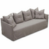 Kalona KAUAI Three Seater Sofa Coal WS-203-01-COAL-01 image NaN
