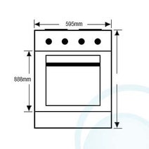 600mm/60cm Bosch Electric Wall Oven with Bonus Roaster Pan HBM43S550A-HEZ390011 hero image