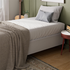 Zinus Keenan King Single Fabric White Ensemble Bed Base AU-BSLB-KS image NaN