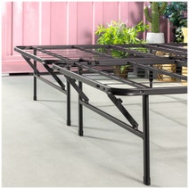 Zinus Black Metal Smartbase Folding Bed King AU-SBBK-14K hero image