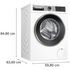 Bosch Series 8 9kg Front Load Washing Machine with i-DOS WGG244A1AU image NaN