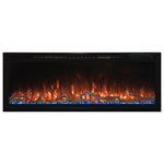 Modern Flames Spectrum 50 Inch Slimline Electric Fireplace with Log Set SPS-50BAUS hero image