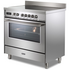 DeLonghi 90cm Deluxe Freestanding Induction Cooker Stainless Steel DEF1407INDSS image NaN