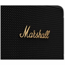 Marshall Kilburn II Wireless Bluetooth Portable Speaker Black and Brass 1005923 hero image