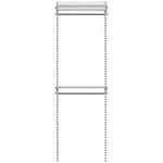 Elfa Essentials 644mm Wardrobe Pack 11988 hero image