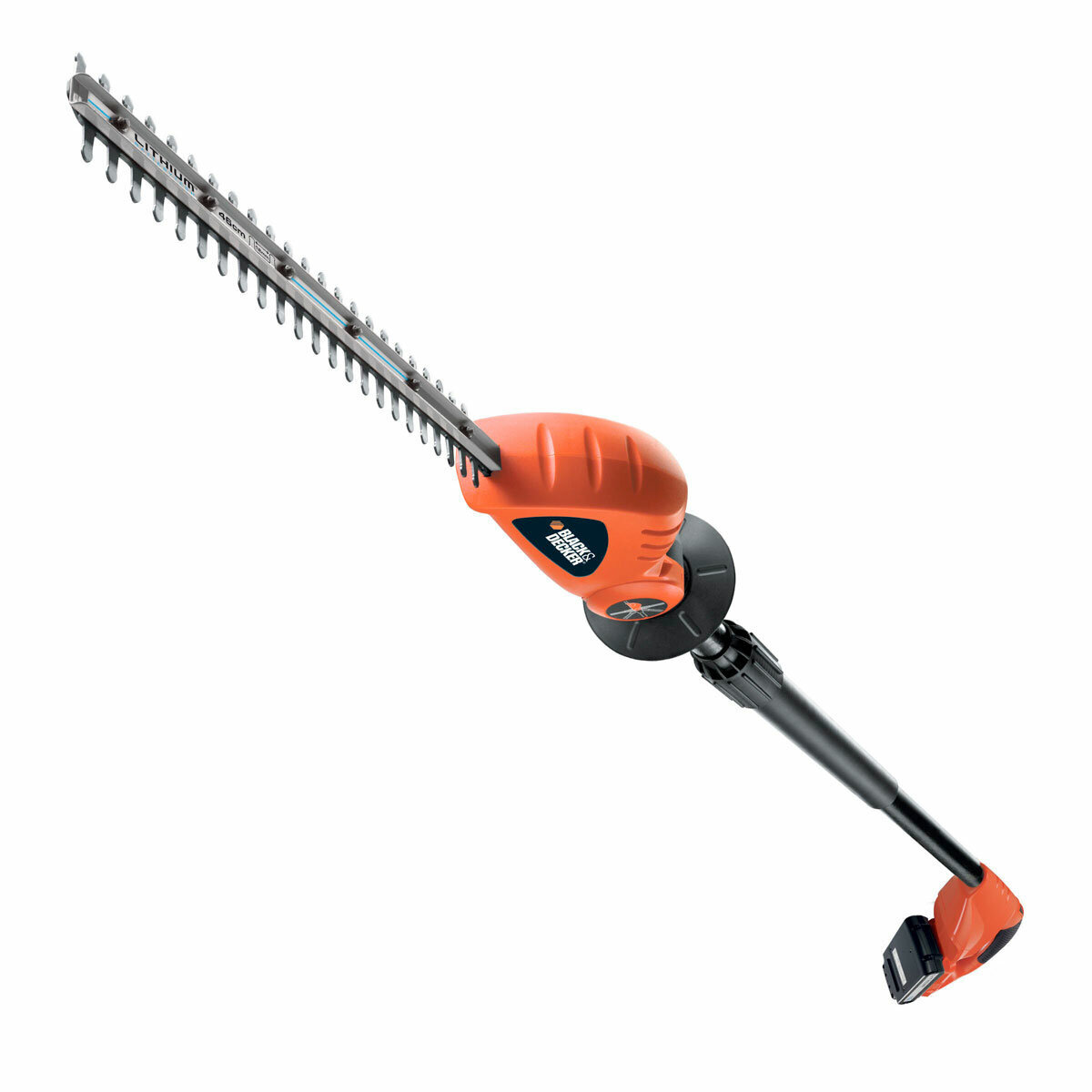 Black and decker pole hedge trimmer 18v sale