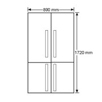 Electrolux EQE6207SD 624L French Door Fridge hero image