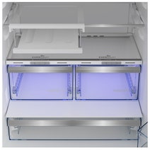 Beko 445L Bottom Mount Refrigerator Pearl Steel BBMB445PX hero image