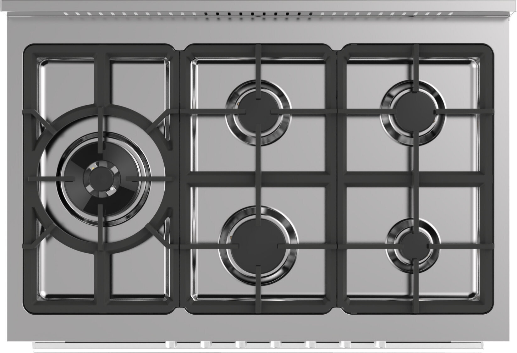 Glem 90cm Fan Assisted Gas Oven Stove Black GS965GGN Appliances