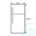 Westinghouse WTB2800WC 280L Top Mount Fridge image NaN