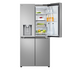 LG 506L French Door Fridge with Slim In-Door Ice and Water Dispenser Stainless Steel GF-L500PL image NaN