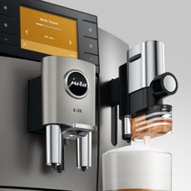 Jura E8 INTD Automatic Coffee Machine Silver 15721 hero image