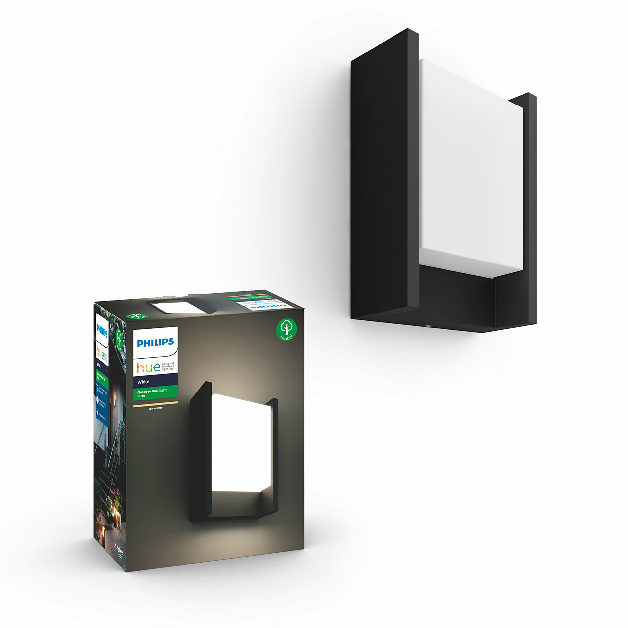 Philips hue fuzo 2025 outdoor wall light