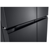 LG 665L French Door Fridge Matte Black GF-B705MBL image NaN