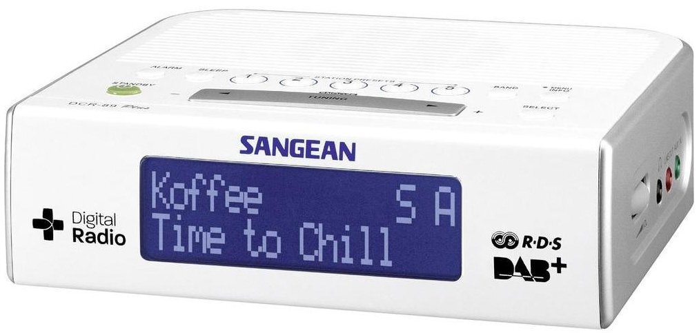 Sangean DCR-89 DAB+ FM-RDS Digital Clock Radio hero image