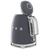 Smeg 50’s Retro Style Electric Kettle Slate Grey KLF03GRAU image NaN