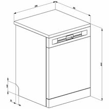 Smeg 60cm Universale Freestanding Dishwasher DWA6315X3 hero image