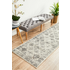 Rug Culture Century Medium White & Charcoal Rug 300X80CM - CEN-999-GREY-300X80 image NaN
