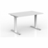 OLG Agile Fixed Single Desk 1200x600 White Worktop with White Frame OG_AGFSSD126W_W image NaN