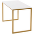 Zinus Home Office Computer Desk Gold 160cm AU-UTDDT1ZC-63G image NaN