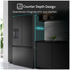 Hisense 634L French Door Fridge with Plumbed Water Black Stainless Steel HRFD634BW image NaN