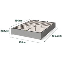 Zinus Queen Gas Lift Bed Base AU-FPPPL1ZC-11Q hero image