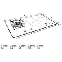 ASKO 90cm Induction Cooktop with Wok Burner HIG1944MD hero image