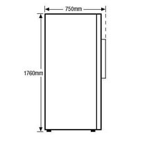 563L LG Side by Side Fridge GC-P197HPL hero image