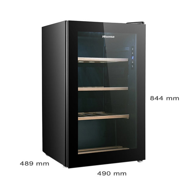 Hisense 30 Bottle Wine Storage Cabinet Single Zone HR6WC30