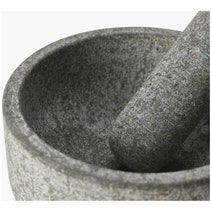 Joseph Joseph Dash Pestle & Mortar with Bamboo Lid - Granite 20176 hero image