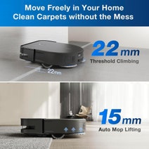 ECOVACS DEEBOT X5 PRO OMNI Robot Vacuum & Mop DDX39-BLK hero image