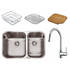 Abey PKQ180UPK NuQueen The Brisbane 1 and 3/4 Bowl Undermount Sink Pack image NaN