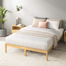 Zinus Moiz Double Bamboo Wooden Bed Base AU-FBMMB2ZC-12D hero image