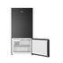 Haier 517L 500 Series Refrigerator Bottom Freezer Matte Black HRF510BEC image NaN